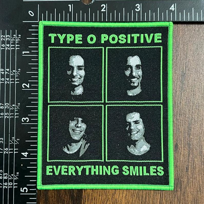 type-o-negative-type-o-positive-patch-tiss-bordure-noire image 6