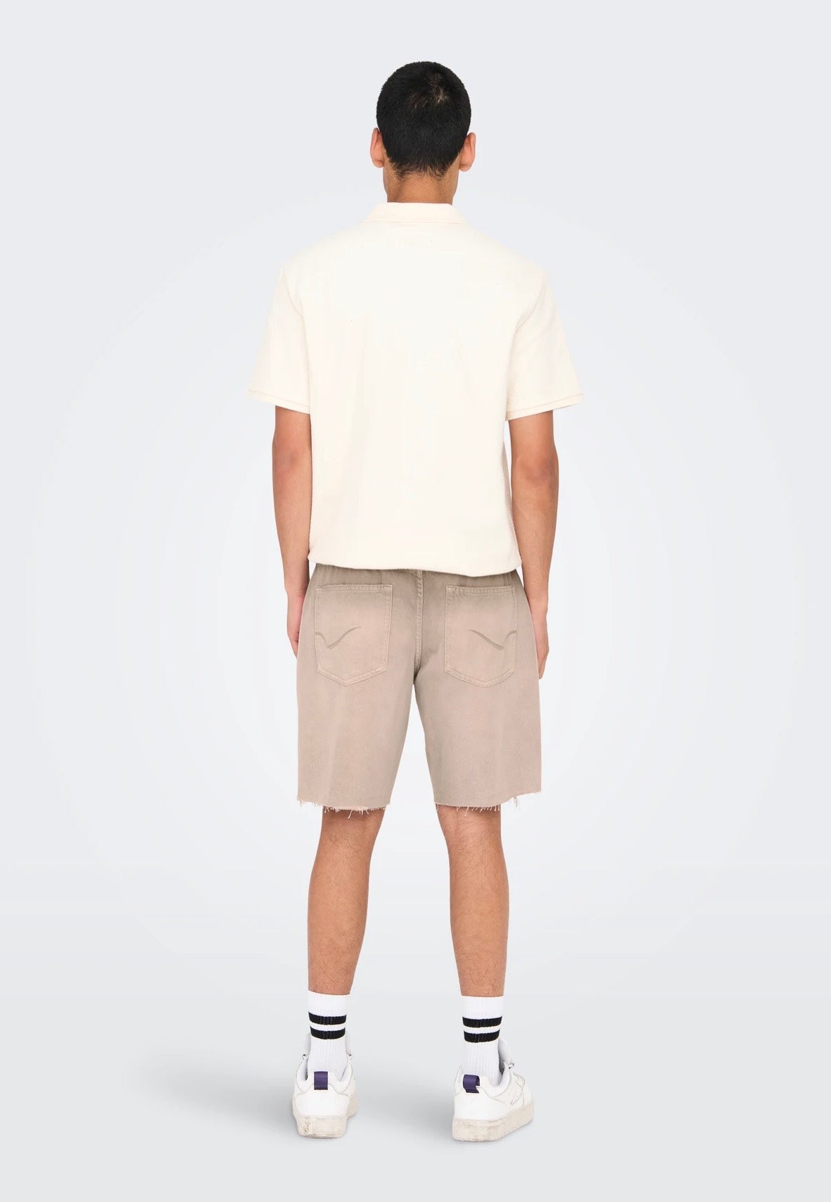 only-sons-edge-short-jean-bleu-d-lav-homme image 3