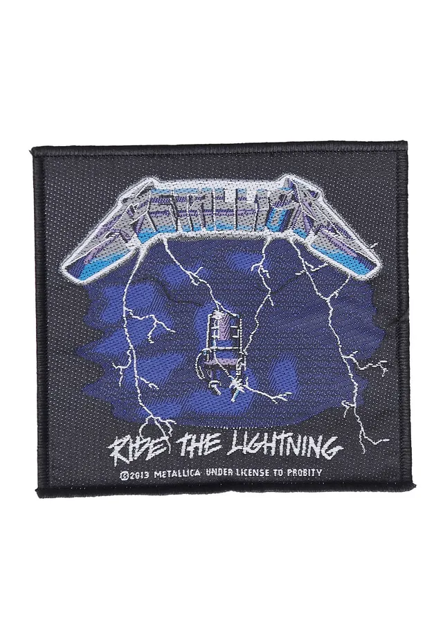 metallica-ride-the-lightning-patch-noir-thrash image 1