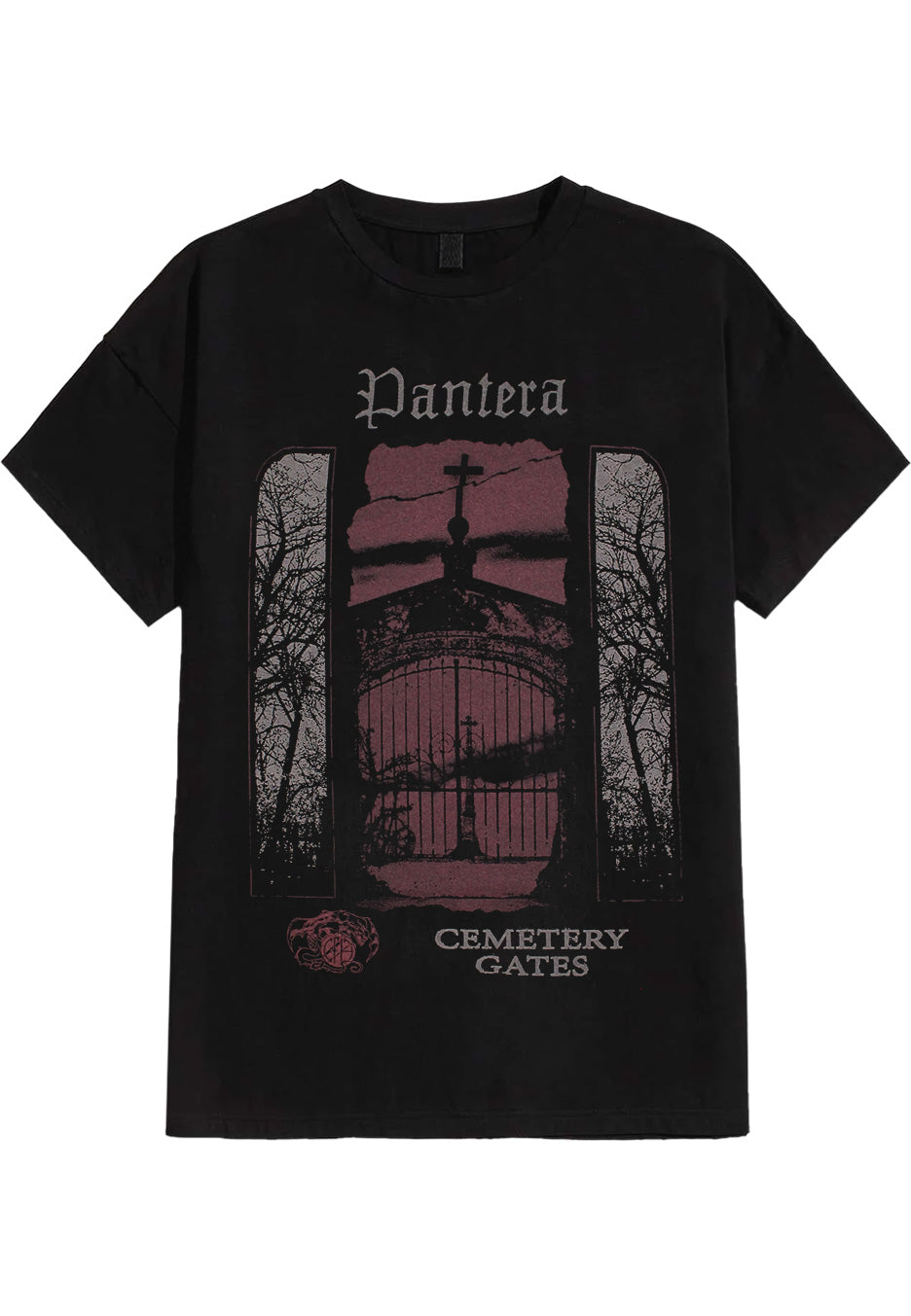 pantera-cemetery-gates-t-shirt-noir-thrash-metal image 2