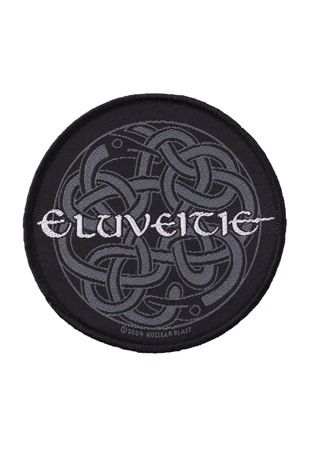 eluveitie-celtic-knot-patch-noir-pagan-metal image 1