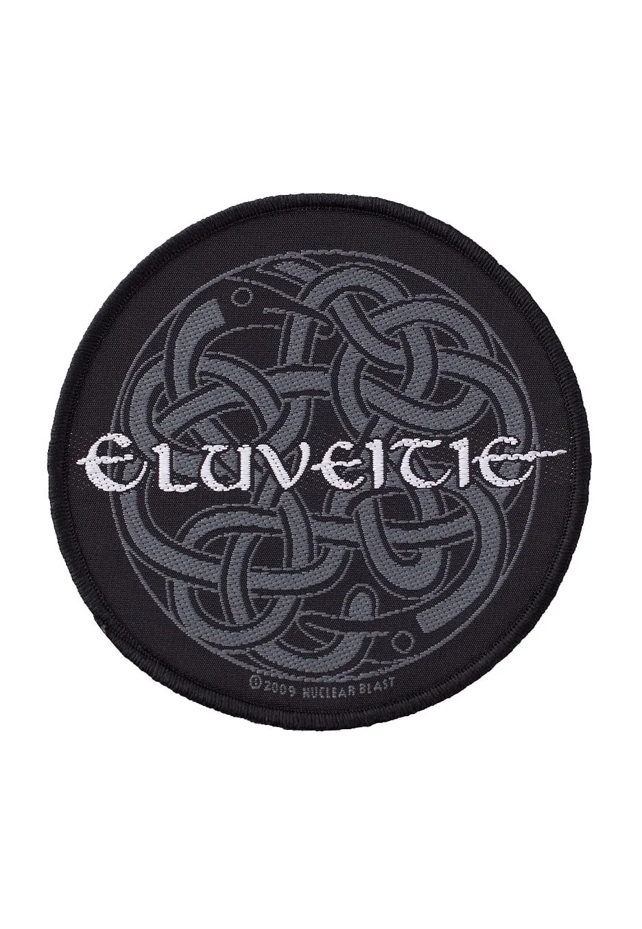 eluveitie-celtic-knot-patch-noir-pagan-metal image 1