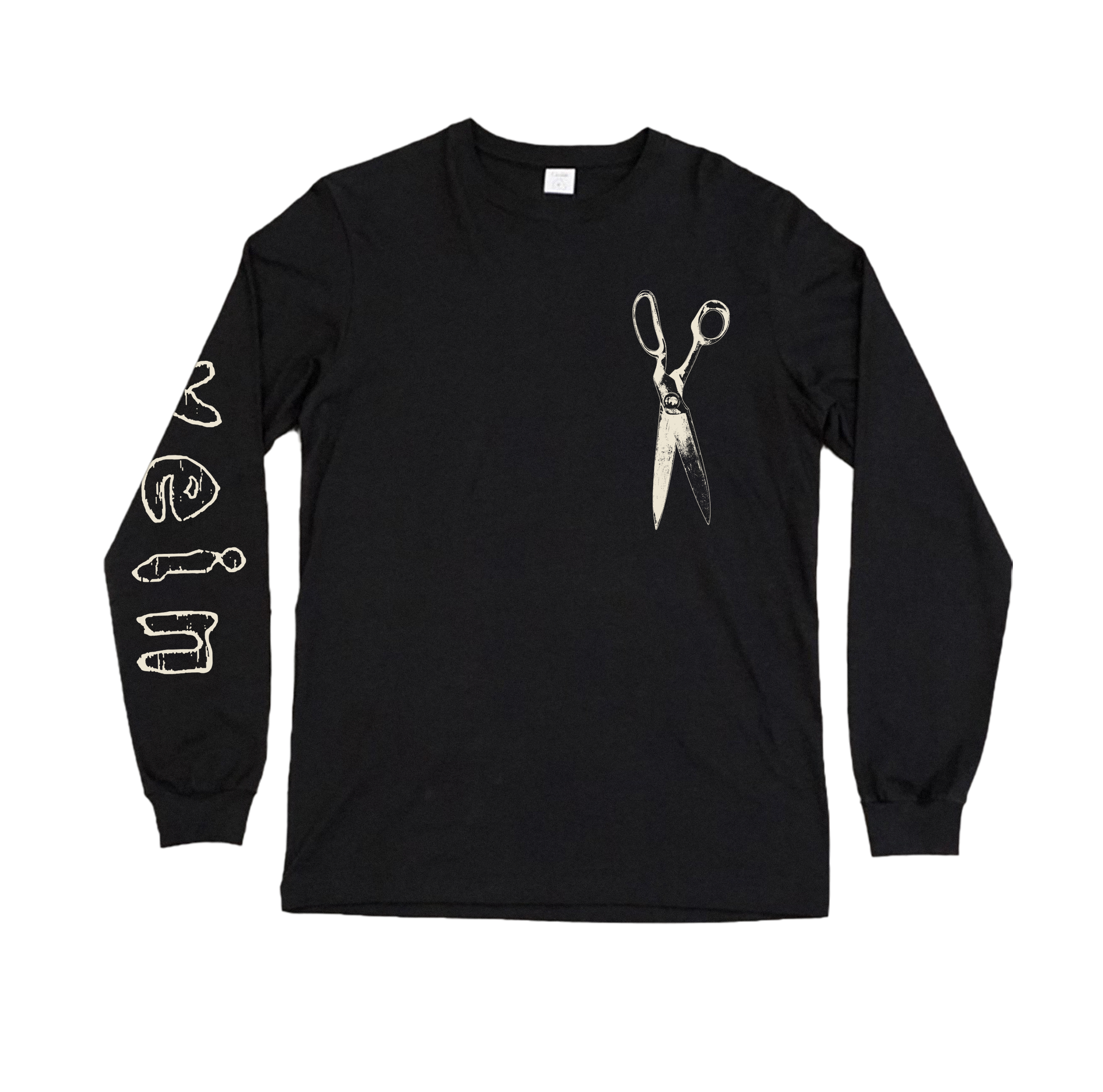 vein-fm-scissor-t-shirt-manche-longue-comfort-colors image 1