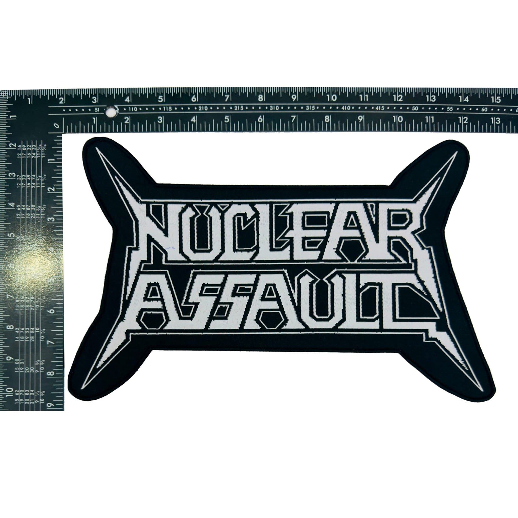 nuclear-assault-logo-patch-tiss-oversized-bord-noir image 3