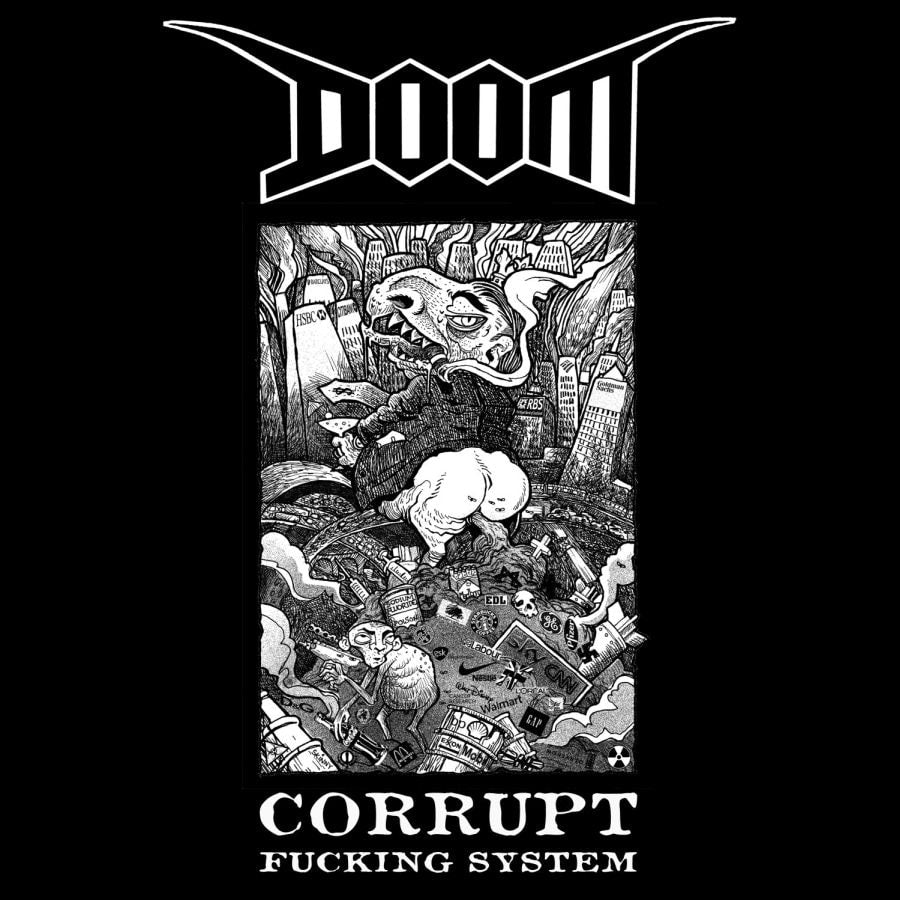 doom-corrupt-fucking-system-cassette-deluxe-tape-coque-noire image 5