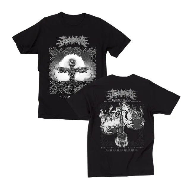 judiciary-crucifixion-t-shirt-noir-taille-l-coton image 1