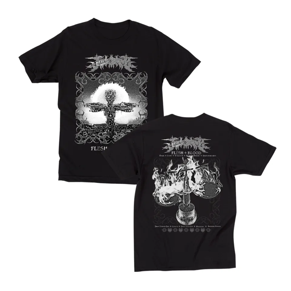 judiciary-crucifixion-t-shirt-noir-taille-l-coton image 1
