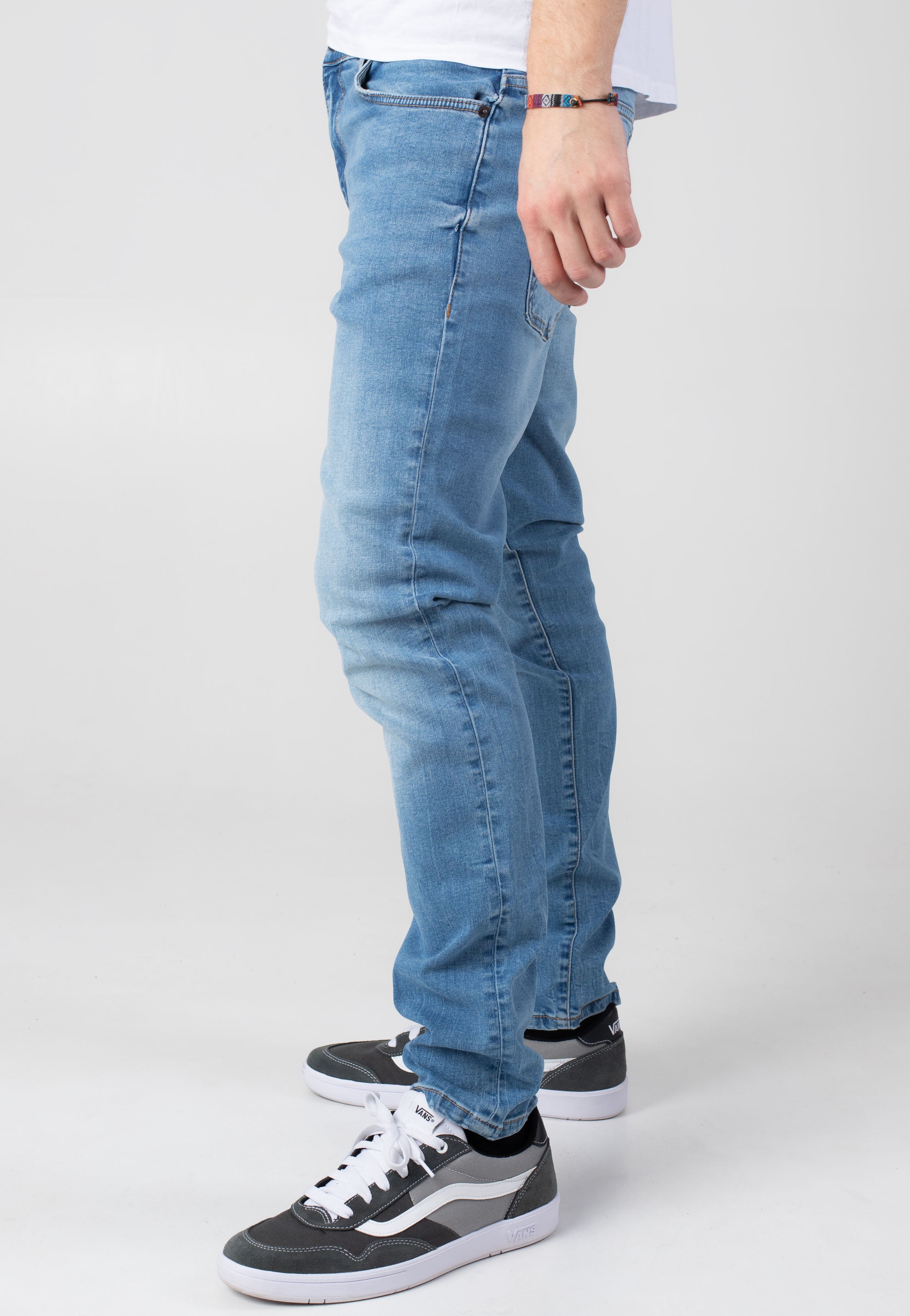 only-sons-loom-slim-jean-bleu-clair-homme image 5