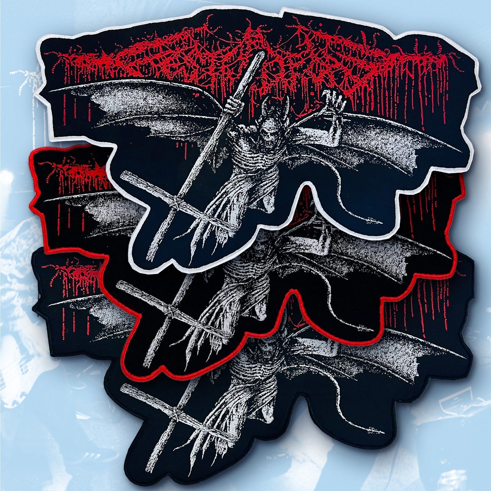 festerdecay-fall-in-grind-patch-tiss-oversized-bordure-noire image 1