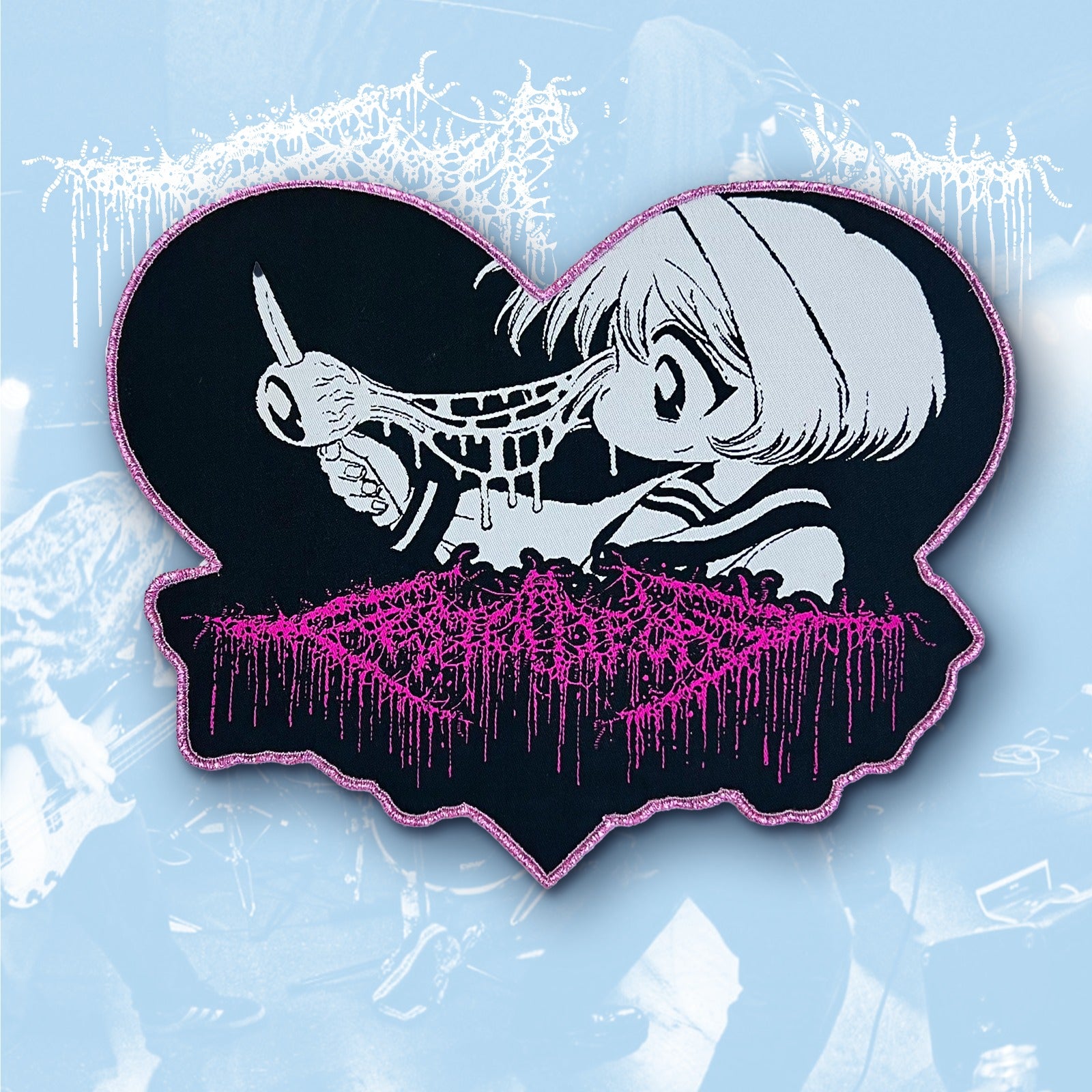 festerdecay-ichigo-cha-n-patch-surdimensionn-noir image 6