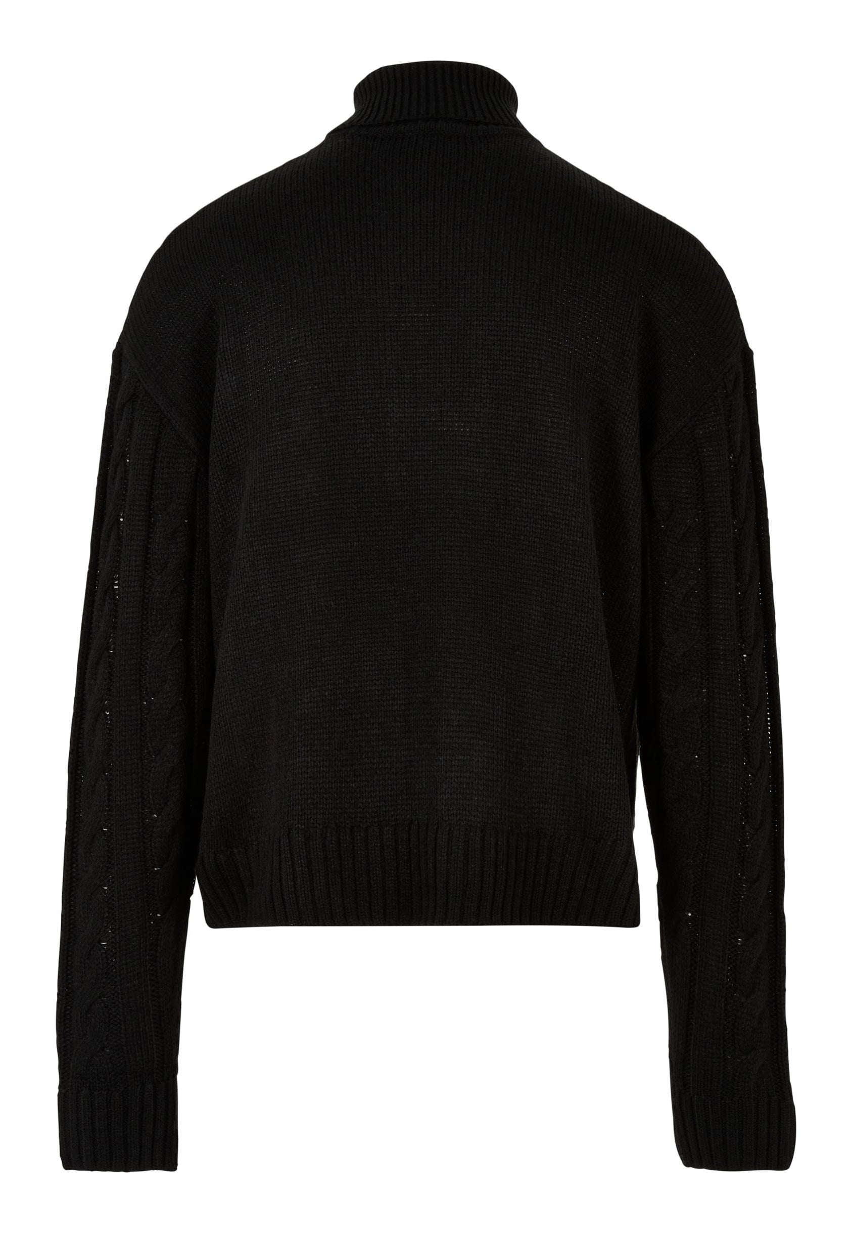 urban-classics-boxy-roll-neck-pullover-noir-col-roul image 6