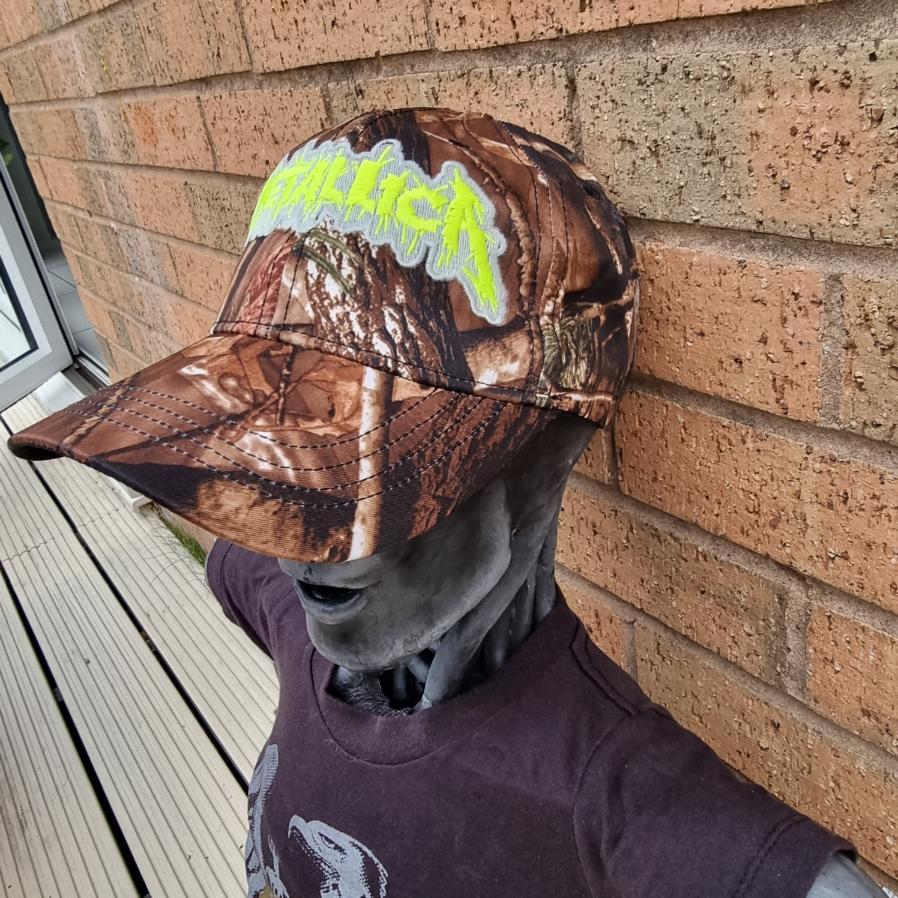 metallica-splatter-casquette-baseball-leaf-camo-phosphorescente image 4