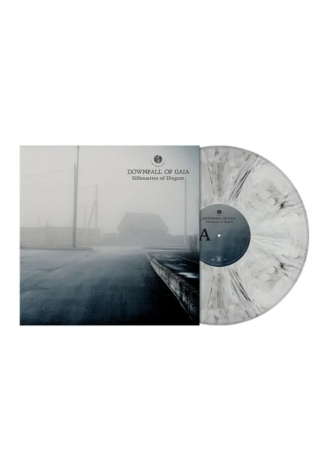 downfall-of-gaia-silhouettes-vinyle-marbr-blanc-noir image 1