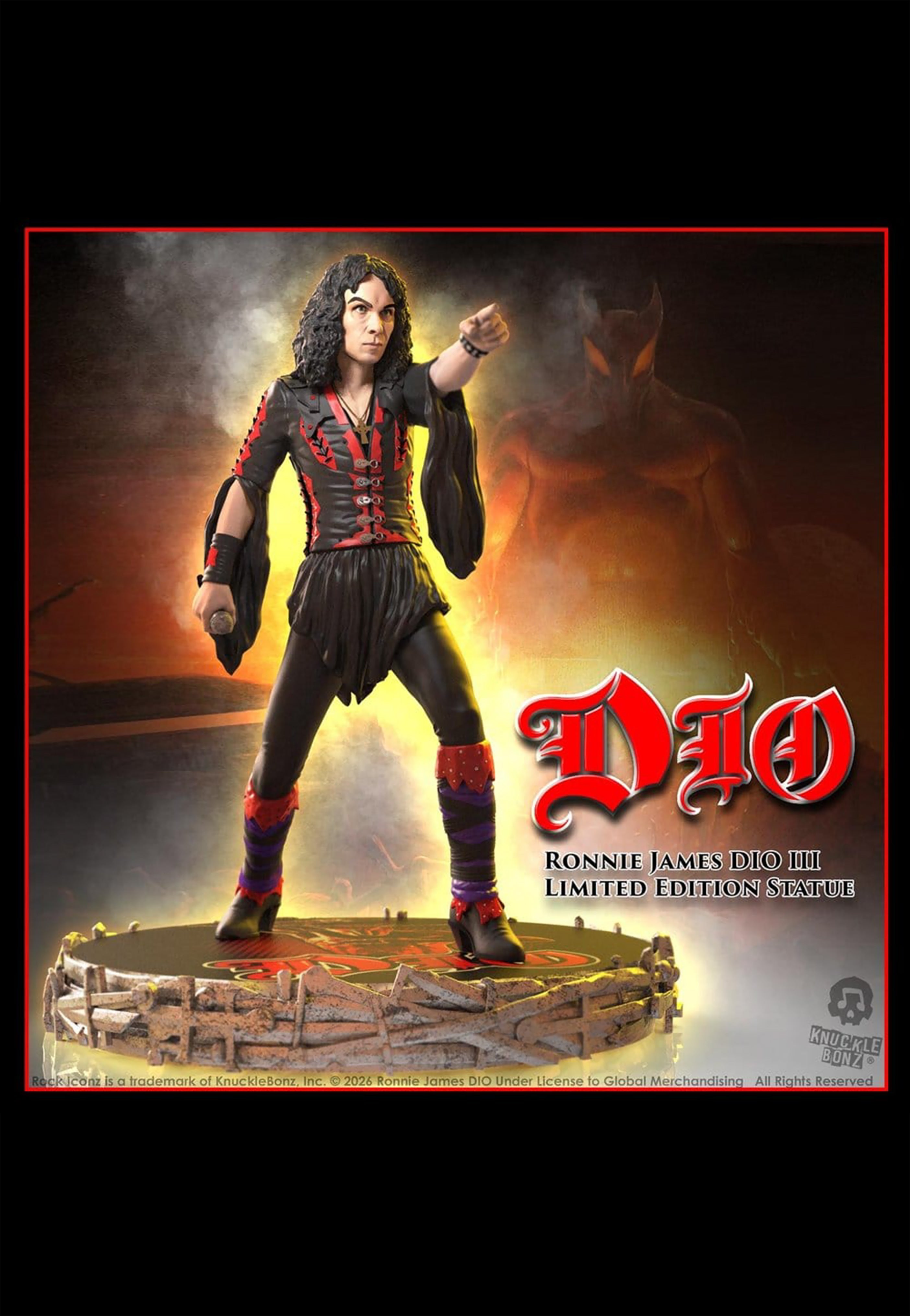 dio-james-dio-iii-rock-iconz-statue-dition-limit-e image 4