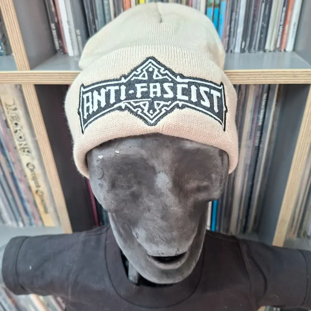 bolt-thrower-anti-fascist-bonnet-beige-phosphorescent image 1