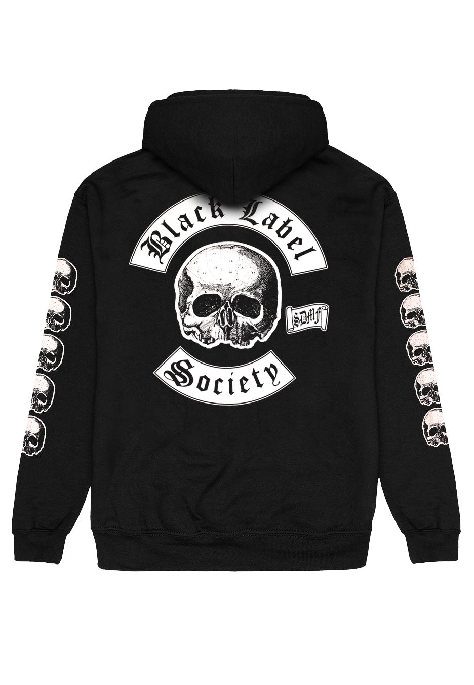 black-label-society-logo-hoodie-noir-homme-hard-rock image 2