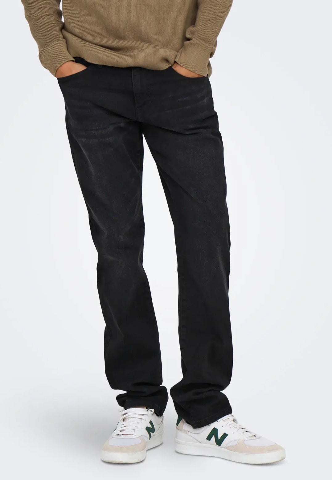 only-sons-weft-8638-jean-slim-noir-w29-l32 image 1