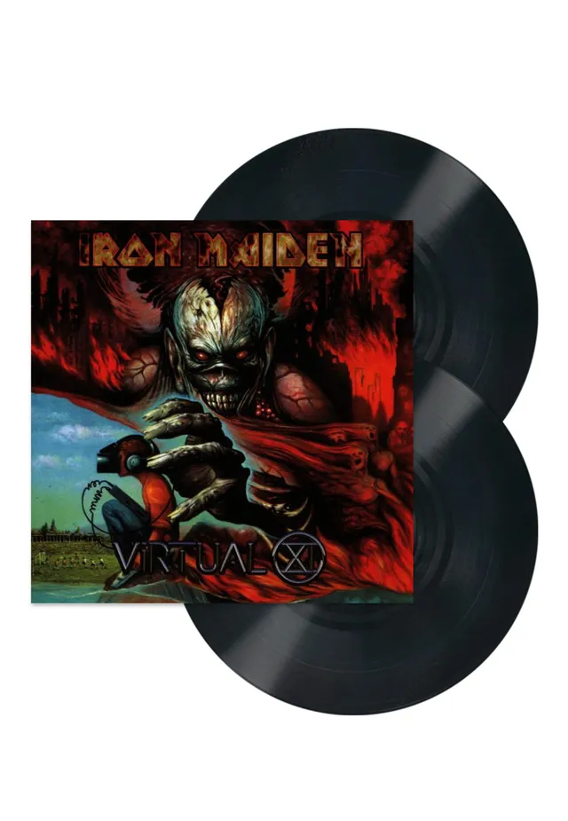 iron-maiden-virtual-xi-double-vinyle-remastered-heavy-metal image 1