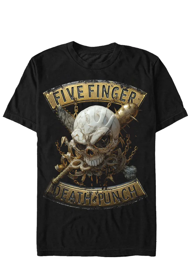 five-finger-death-punch-golden-horde-t-shirt-noir-homme image 1
