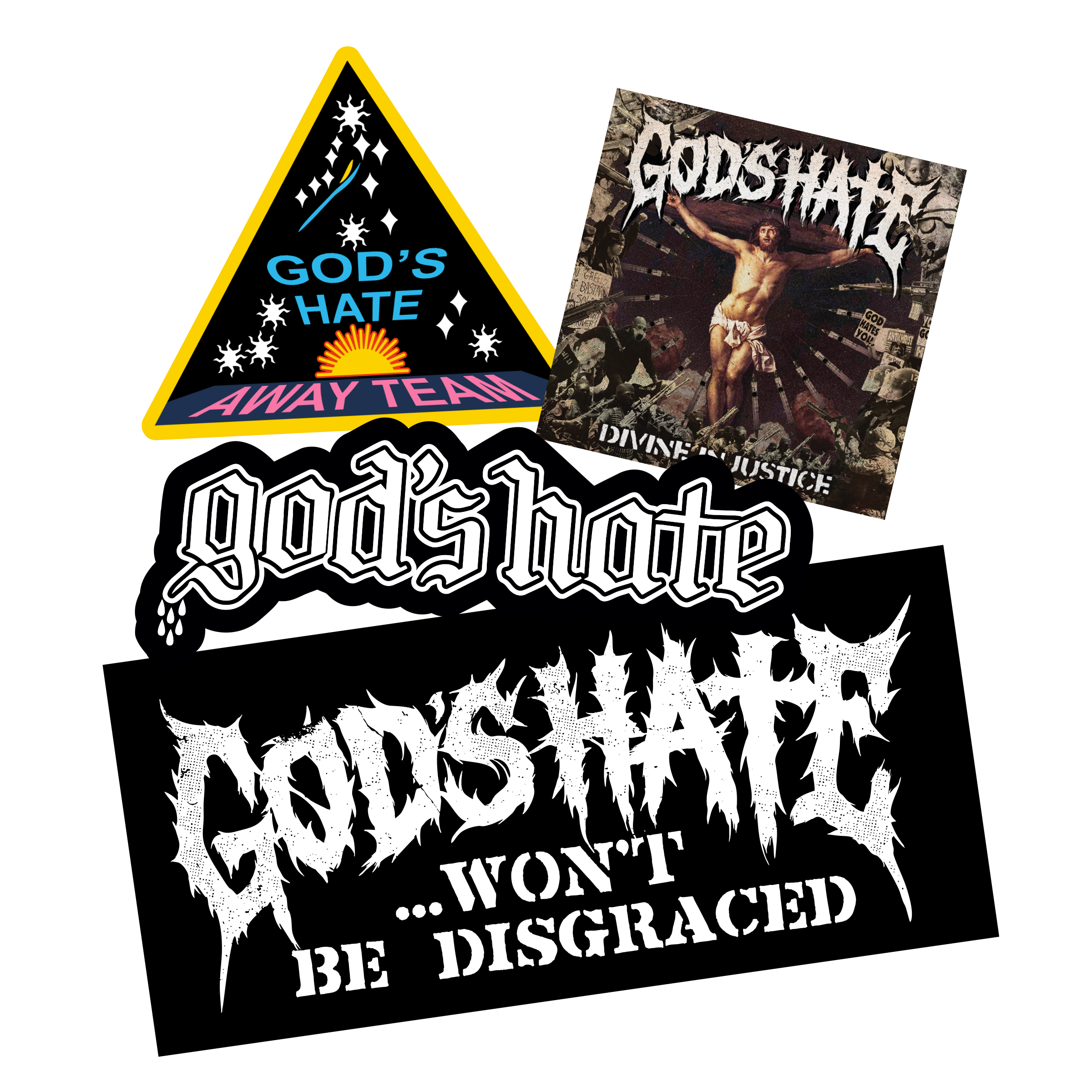god-s-hate-divine-injustice-stickers-pack-4 image 1