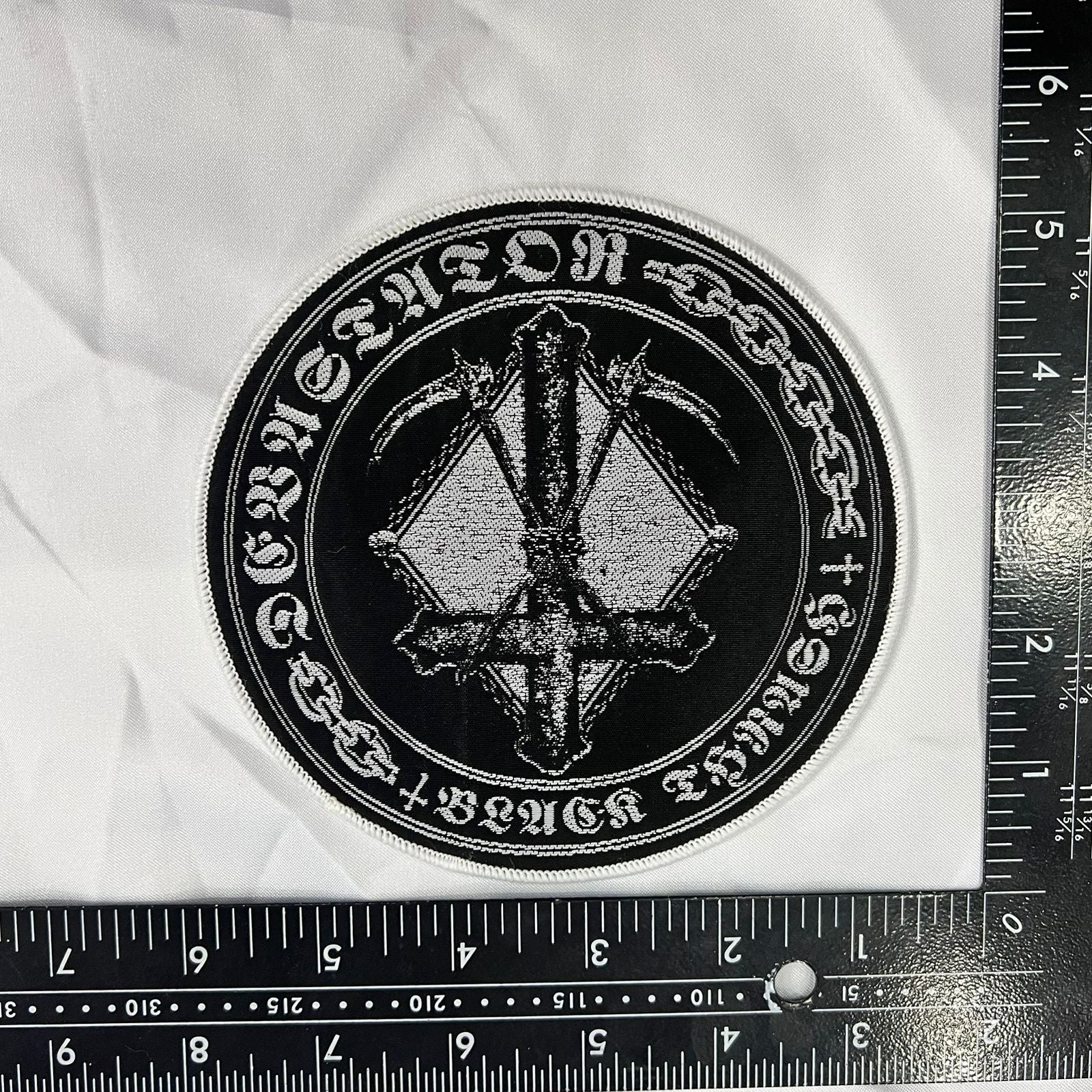 devastator-sigil-cusson-patch-tiss-bordure-noire image 5