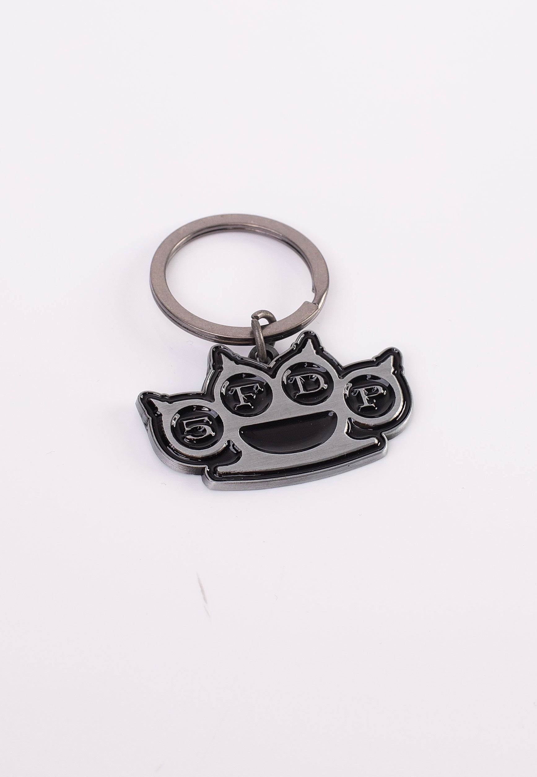 five-finger-death-punch-knuckles-cut-out-porte-cl-s-gris image 1