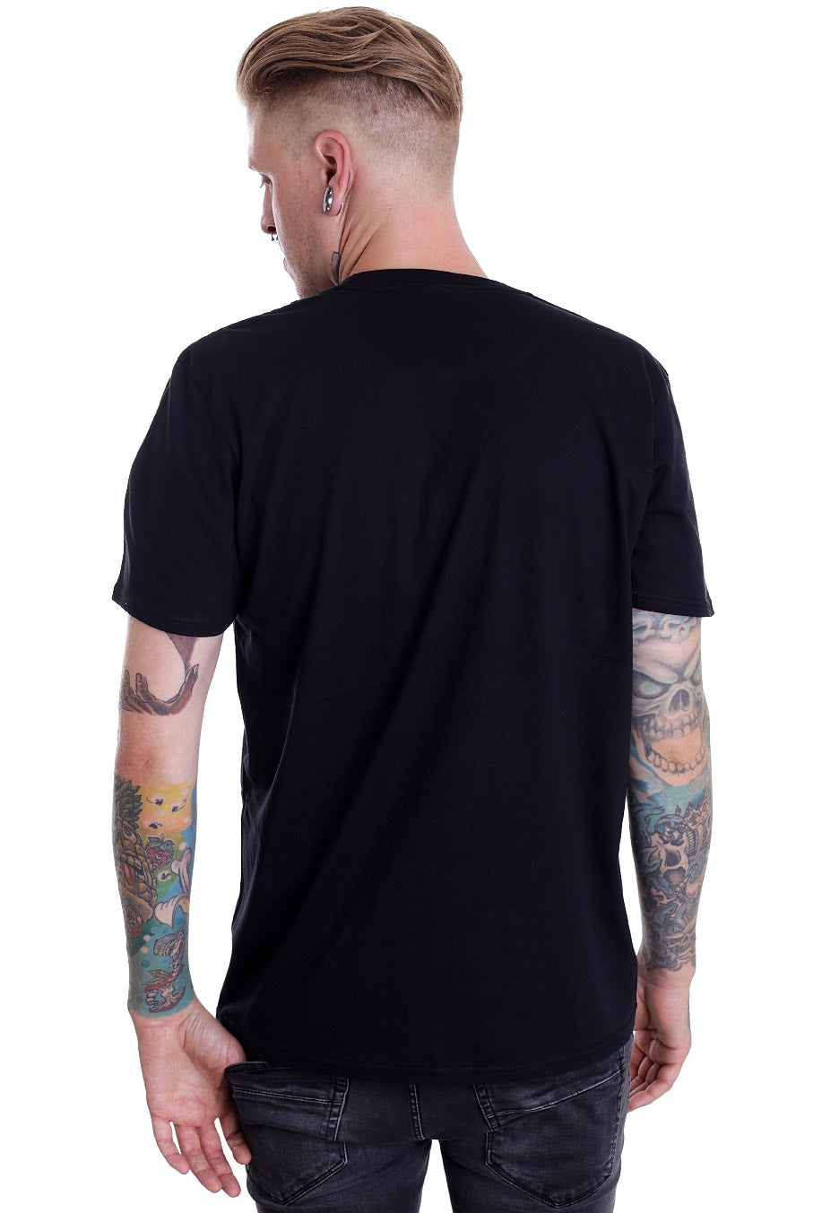 black-sabbath-archangel-never-say-die-t-shirt-noir-homme image 2