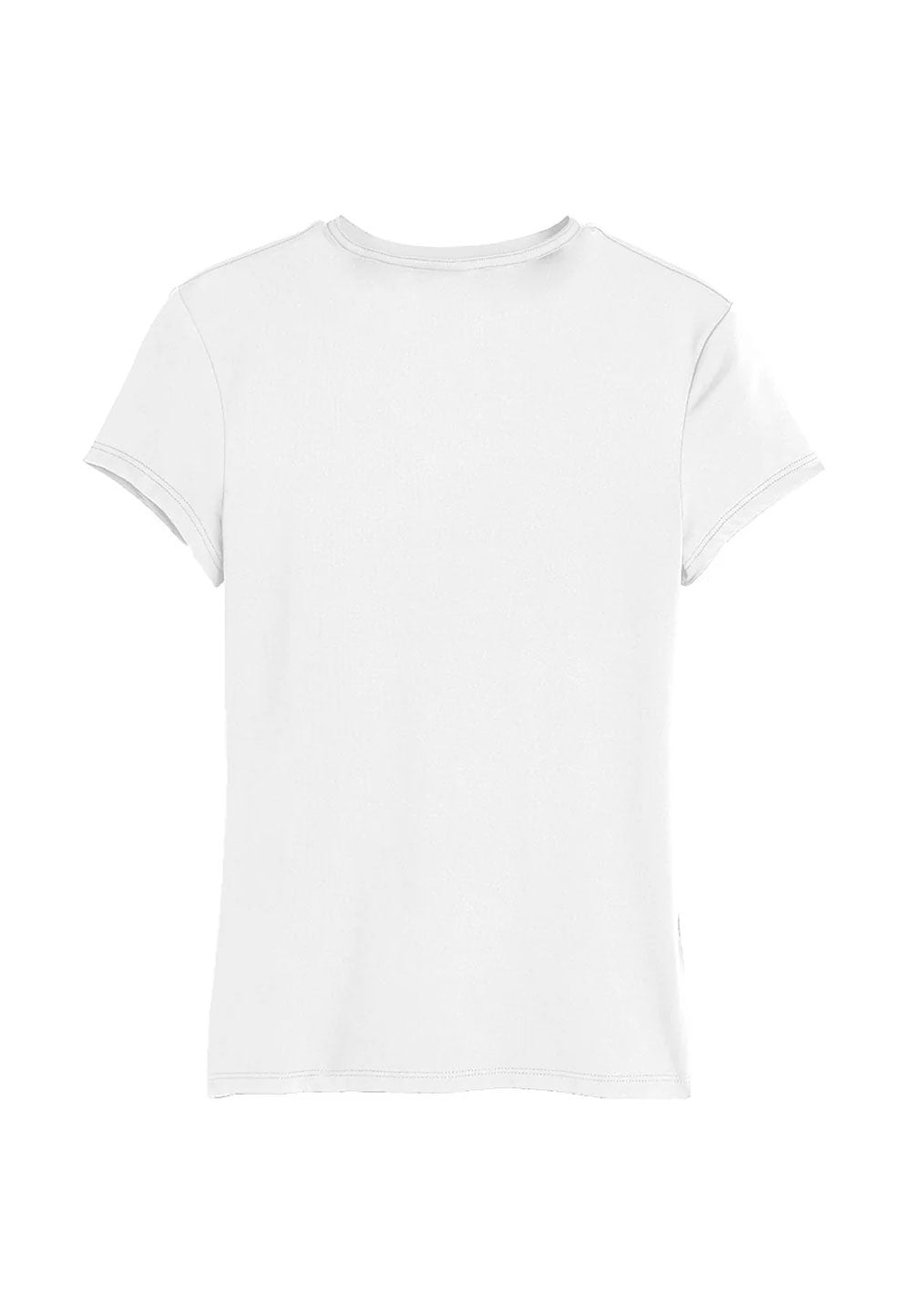 helloween-pumpkin-white-t-shirt-girly-blanc-femme image 2