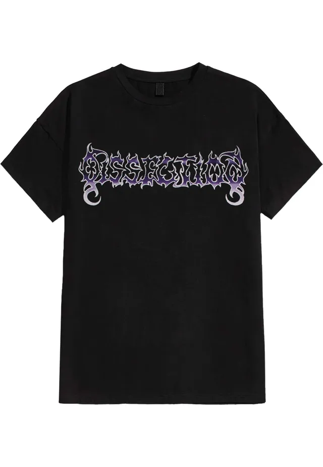 dissection-logo-t-shirt-noir-homme-death-metal image 1