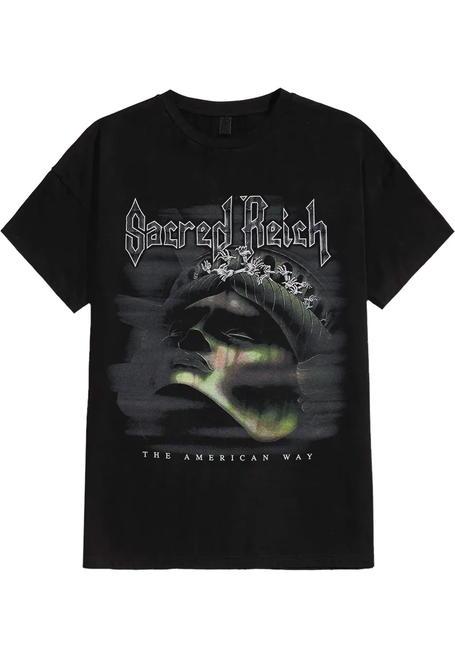 sacred-reich-the-american-way-t-shirt-noir-homme-thrash-metal image 1