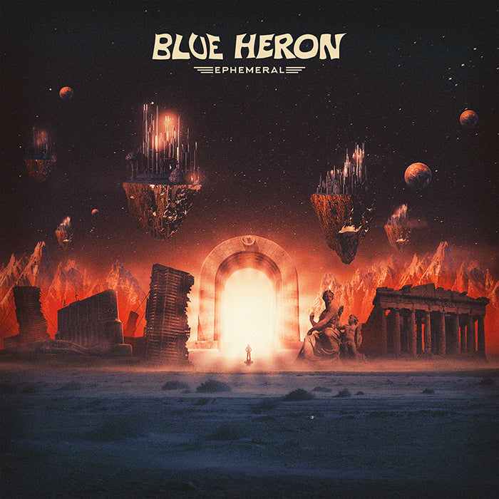 blue-heron-ephemeral-vinyle-lp-orange-n-on-stoner-sludge image 2