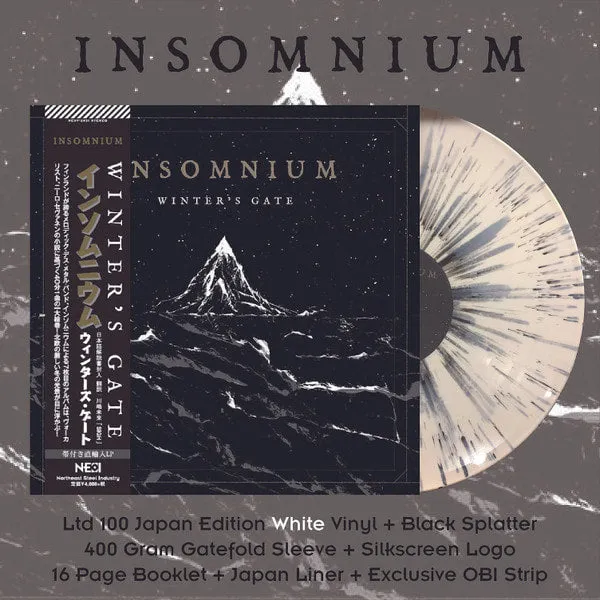 insomnium-winter-s-gate-vinyle-blanc-splatter-dition-japon-100-ex image 1
