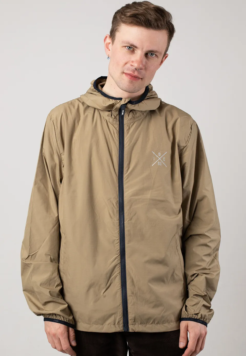 indicode-dismash-covert-green-veste-coupe-vent-homme-vert image 1