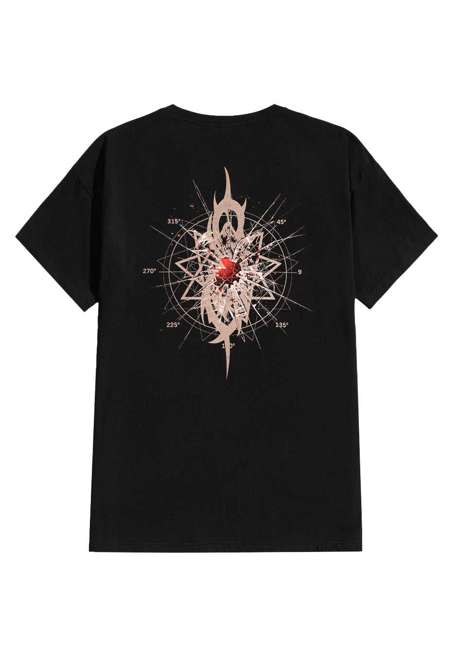 slipknot-shattered-t-shirt-noir-manches-courtes-homme image 2