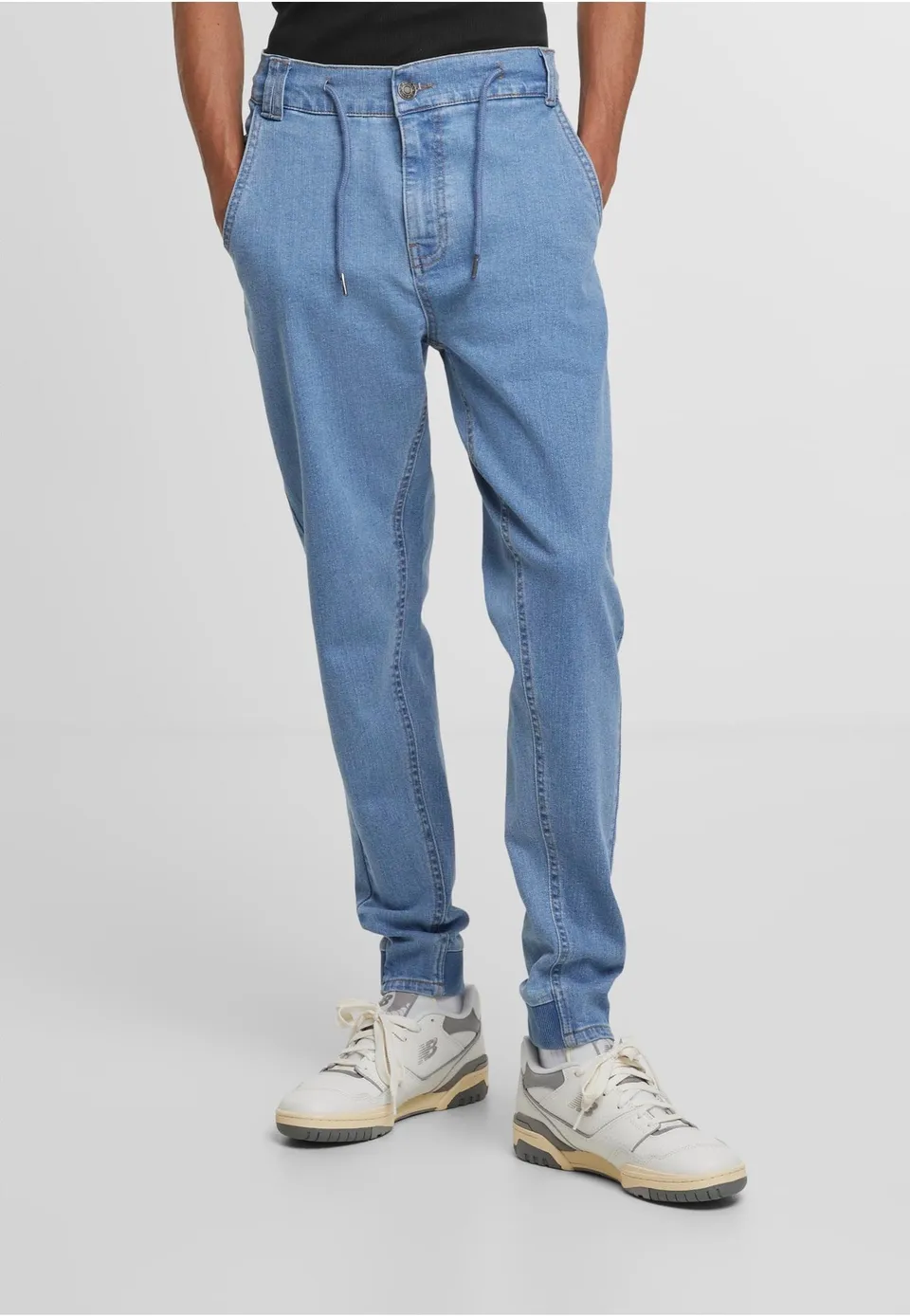 urban-classics-antifit-denim-new-light-blue-washed-jean-bleu image 1