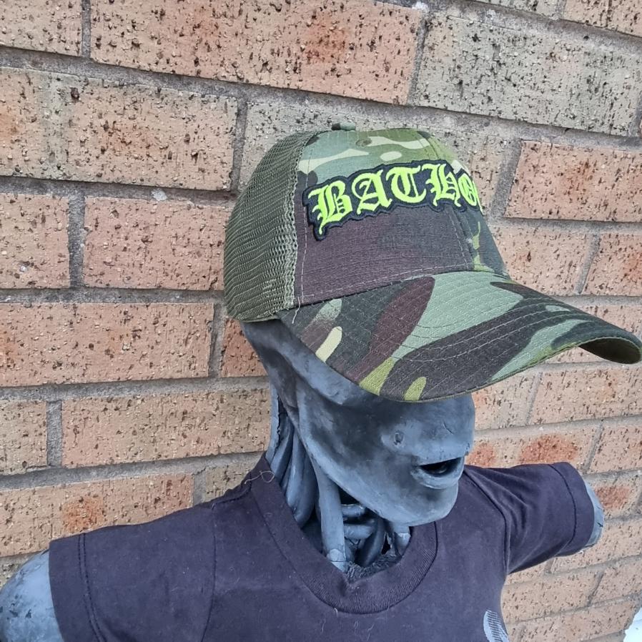 783punx-bathory-logo-camo-trucker-casquette-phosphorescente image 4