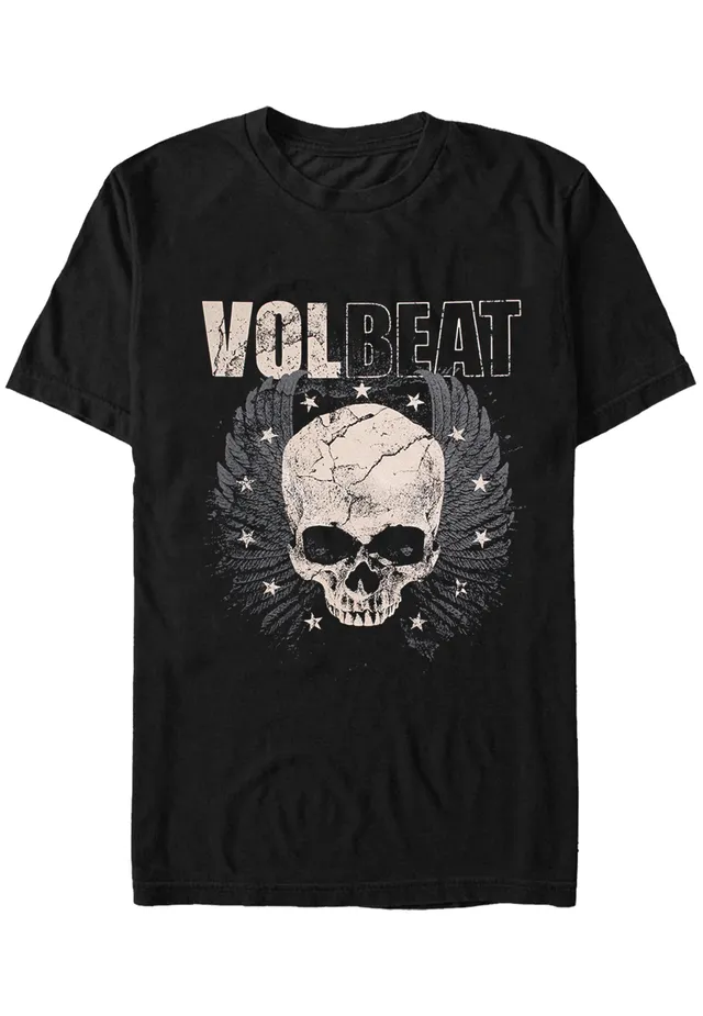 volbeat-skull-t-shirt-noir-homme-manches-courtes image 1