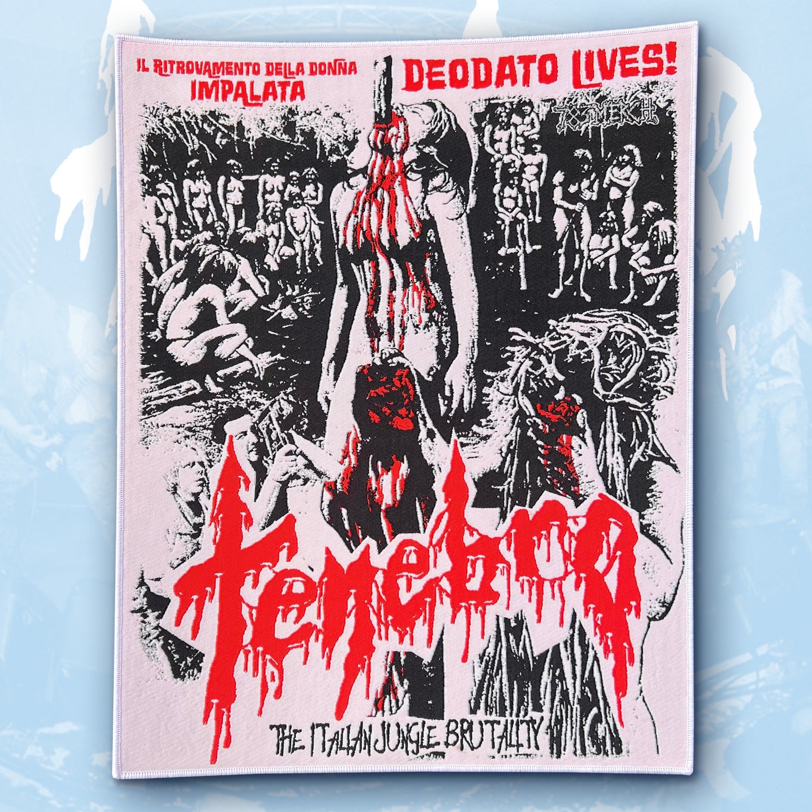 tenebro-deodato-lives-backpatch-cusson-bordure-noire image 4
