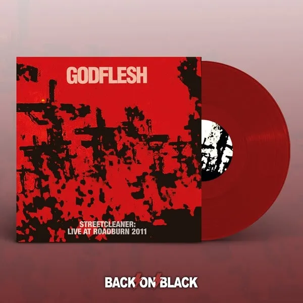 godflesh-streetcleaner-live-roadburn-vinyle-2lp-rouge image 1