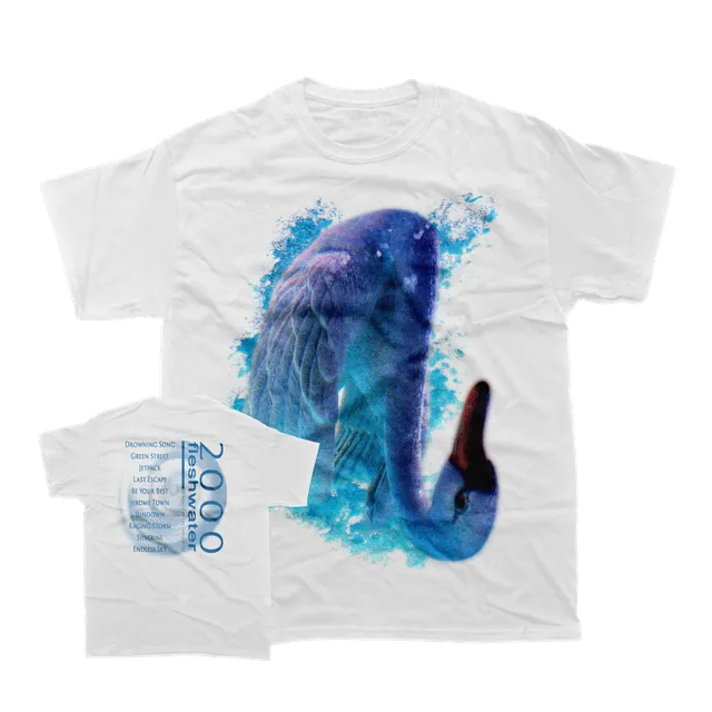 fleshwater-swan-t-shirt-coton-comfort-colors image 1