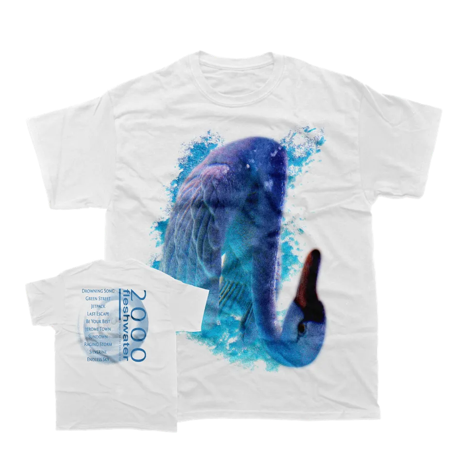 fleshwater-swan-t-shirt-coton-comfort-colors image 1