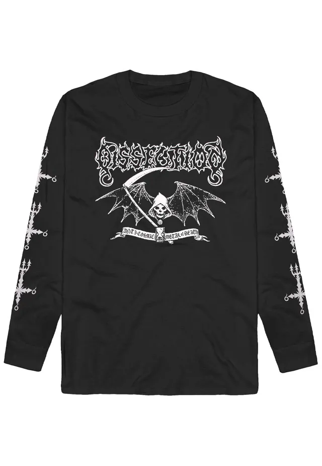 afm-dissection-reaper-t-shirt-manche-longue-noir image 1