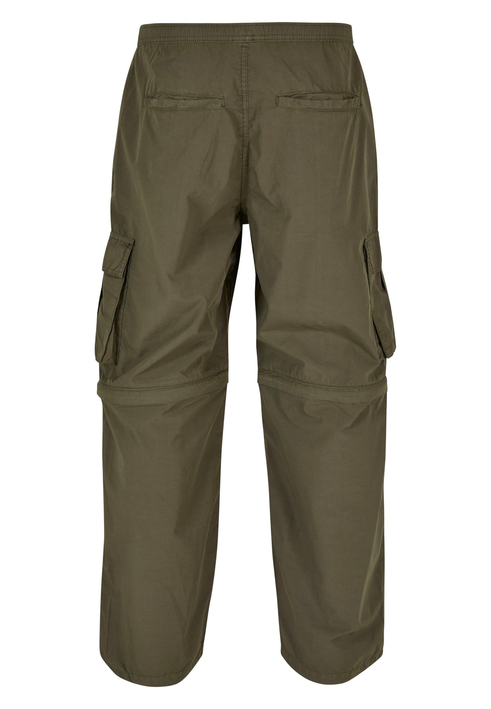 urban-classics-zip-away-olive-pantalon-cargo-vert-coton image 8