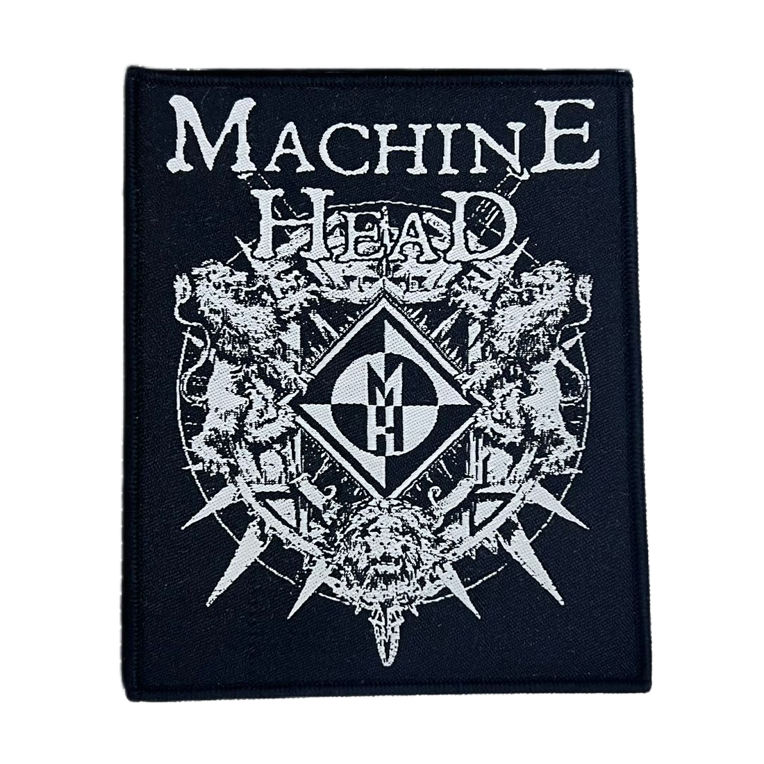 machine-head-bloodstone-diamonds-patch-bordure-noire image 2