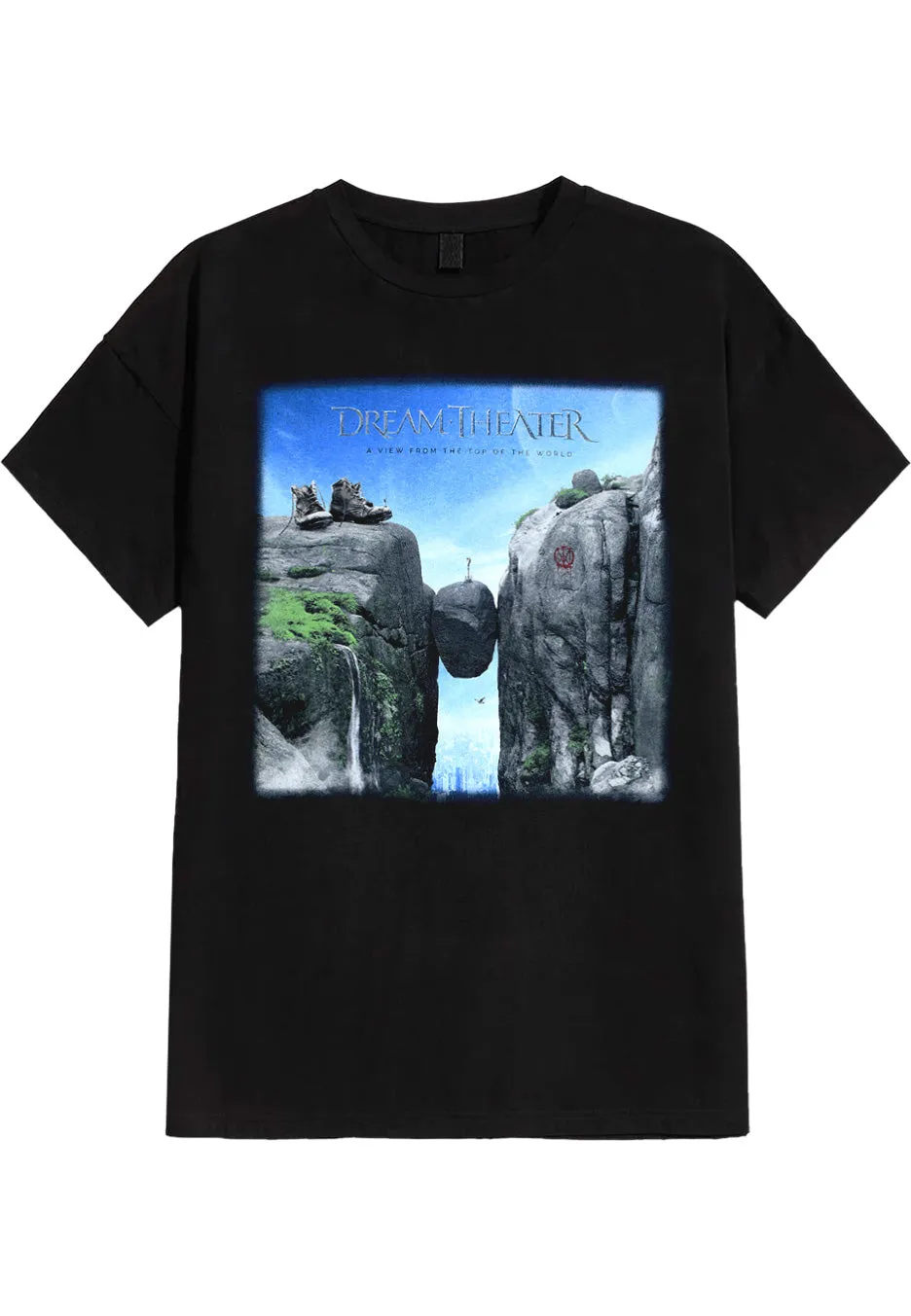 dream-theater-a-view-from-the-top-t-shirt-noir-homme image 1