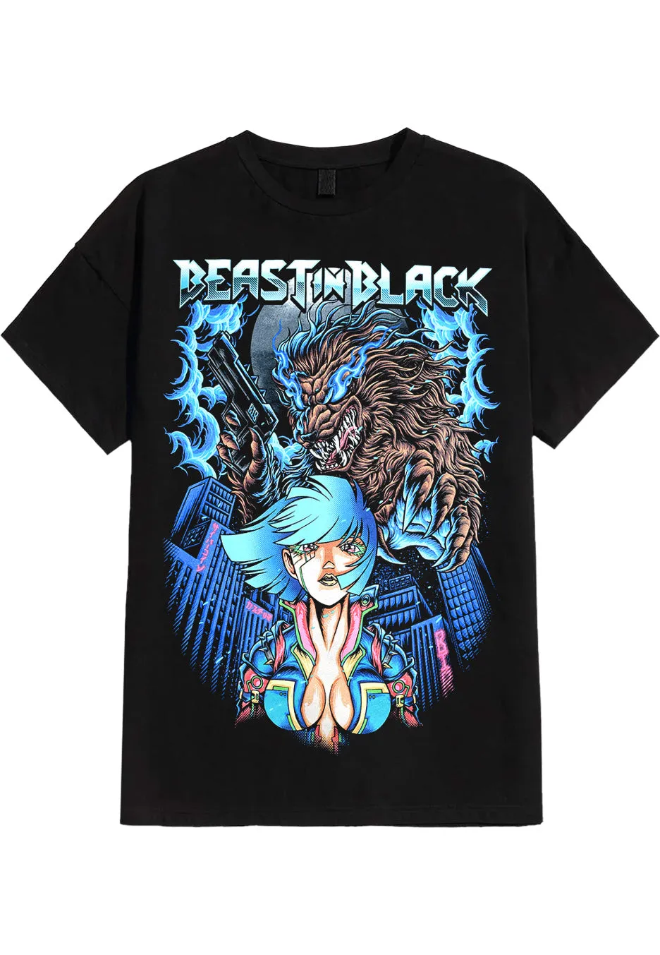 beast-in-black-moonlight-rendezvous-t-shirt-noir image 1