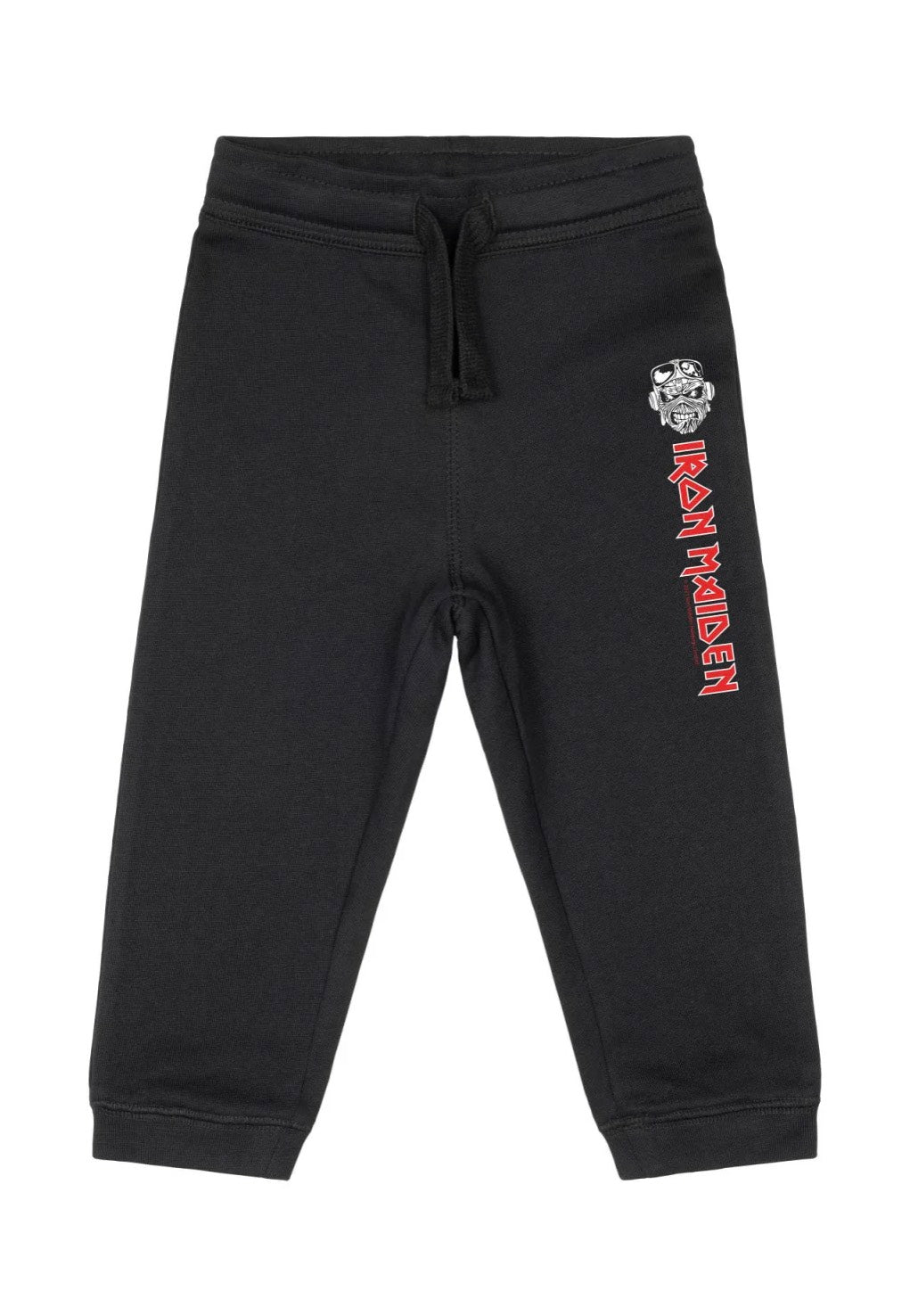 iron-maiden-eddie-logo-pantalon-sweat-b-b-noir-heavy-metal image 1