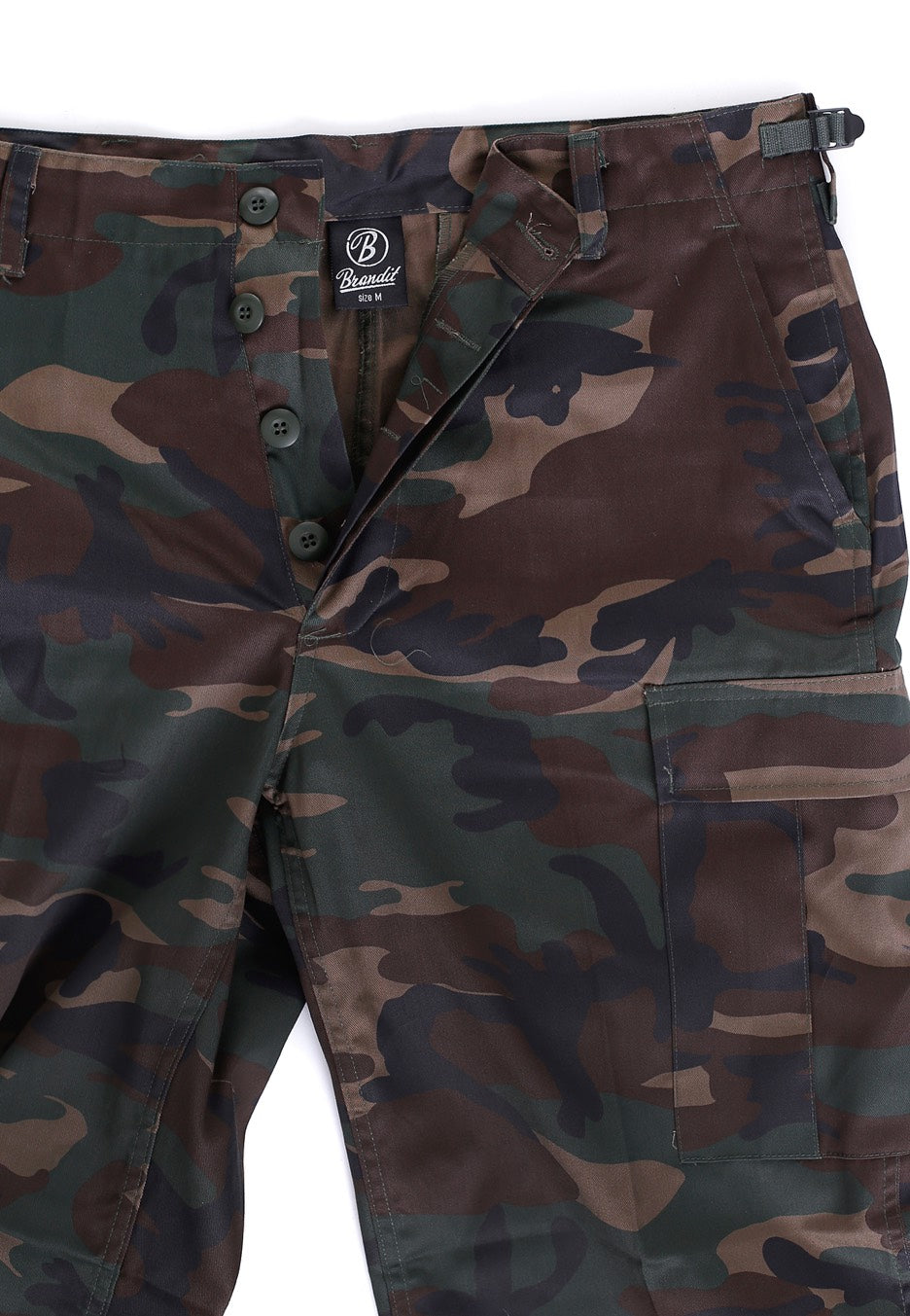 brandit-us-ranger-woodland-pantalon-cargo-camouflage image 7