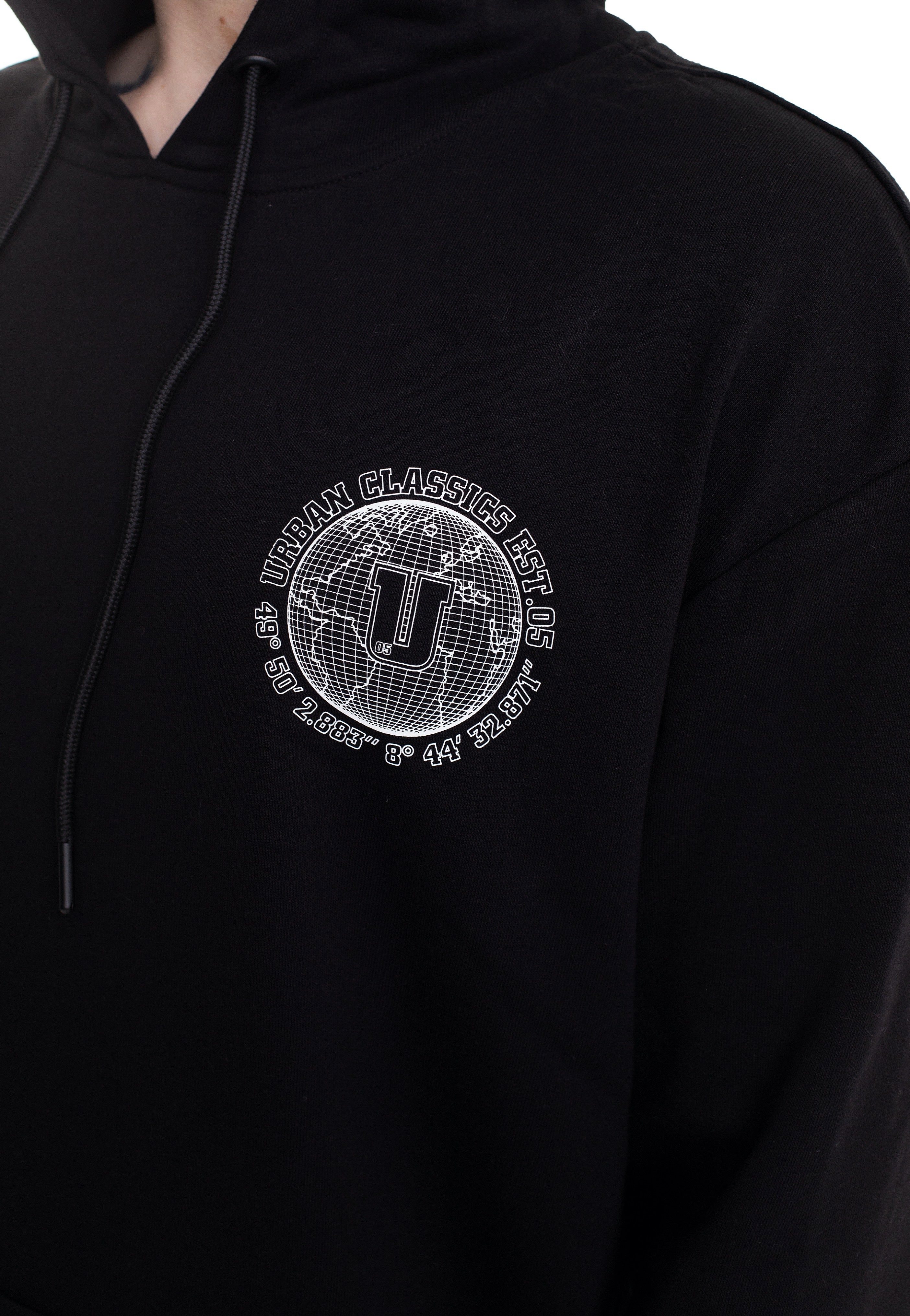 urban-classics-globetrotter-black-hoodie-noir-homme image 3