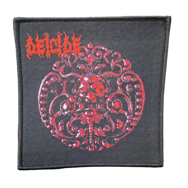 783punx-deicide-logo-petit-patch-tiss-death-metal image 1